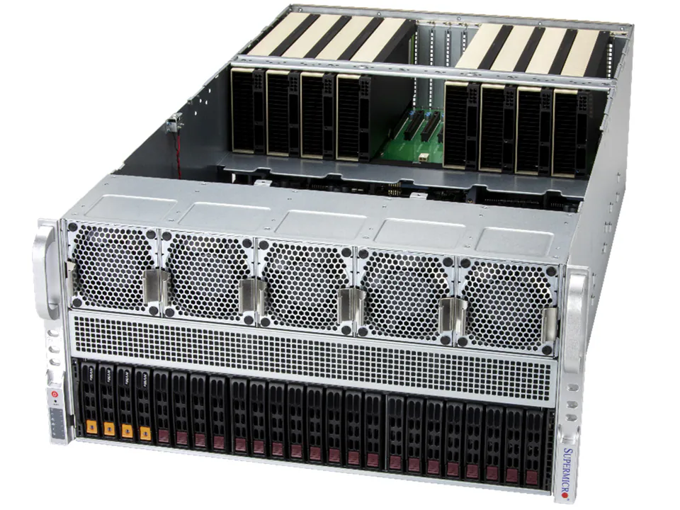 新品 SuperMicro AS-5126GS-TNRT AMD EPYC搭載 H200 NVL 2式 超ハイスペックAIサーバー